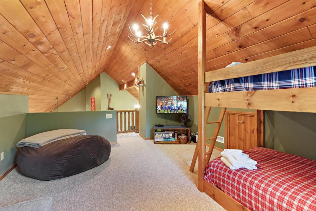 Lucky Bear Cabin Баннер-Элк Экстерьер фото