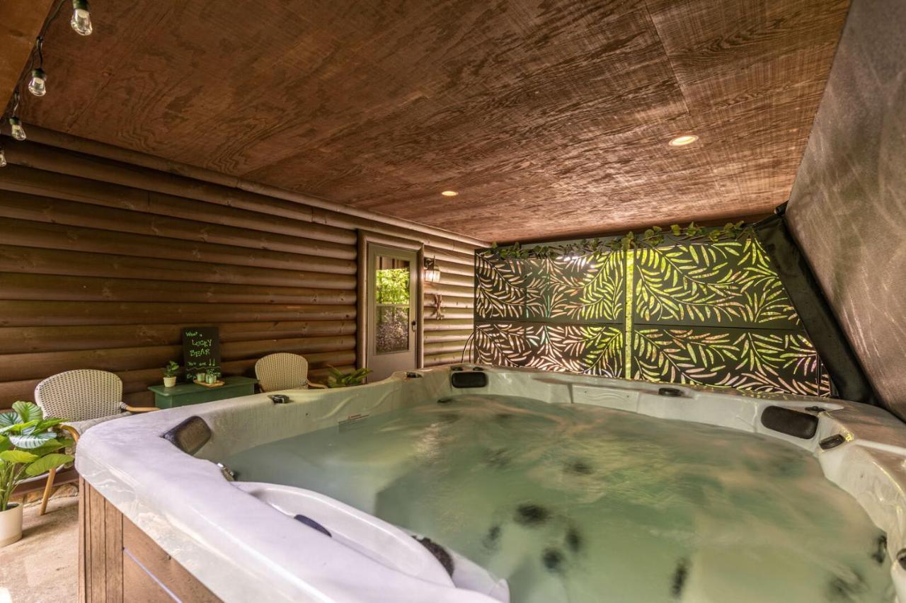 Lucky Bear Cabin Баннер-Элк Экстерьер фото