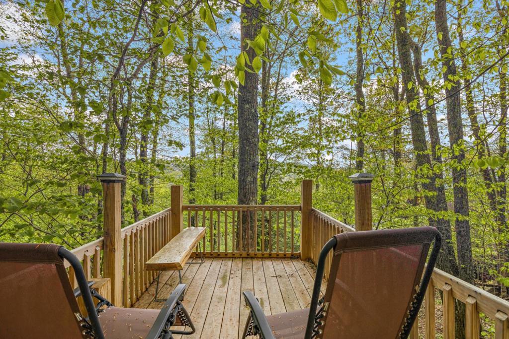 Lucky Bear Cabin Баннер-Элк Экстерьер фото
