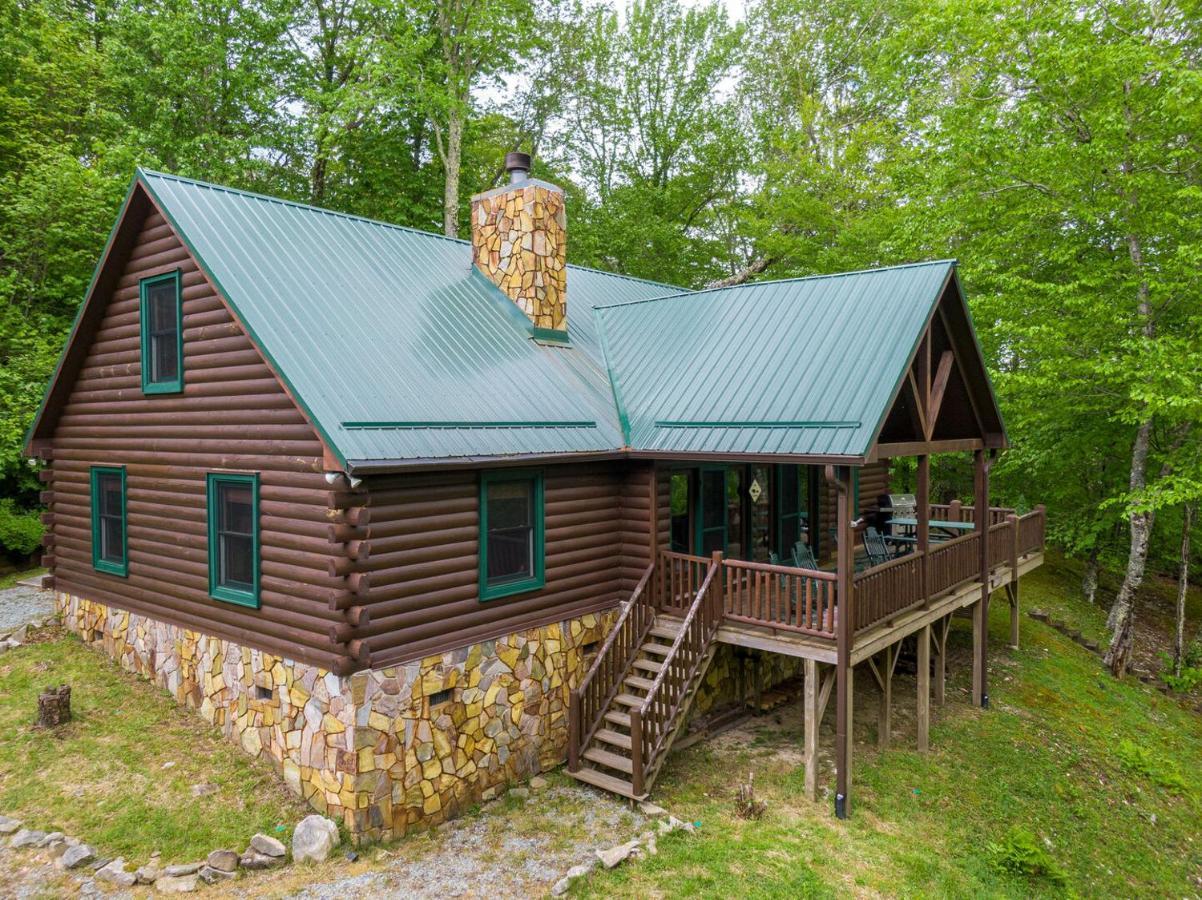 Lucky Bear Cabin Баннер-Элк Экстерьер фото